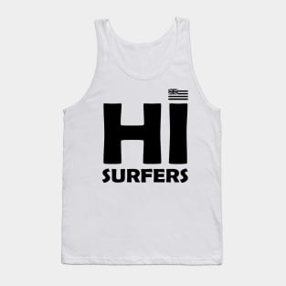 Hawaii Surfers (Black Print) Tank Top